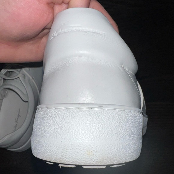 Salvatore Ferragamo Authentic Fasano Lace Up Sneaker (Women) - Picture 9 of 16